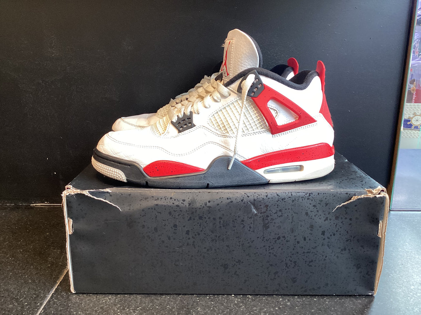 Jordan 4 “Red Cement” Preowned size 11
