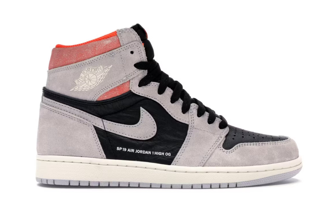 Jordan 1 Retro High "Neutral Grey Hyper Crimson"