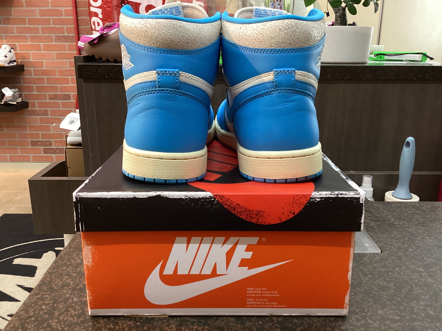 Jordan 1 High “UNC Reimagined” Preowned Size 10
