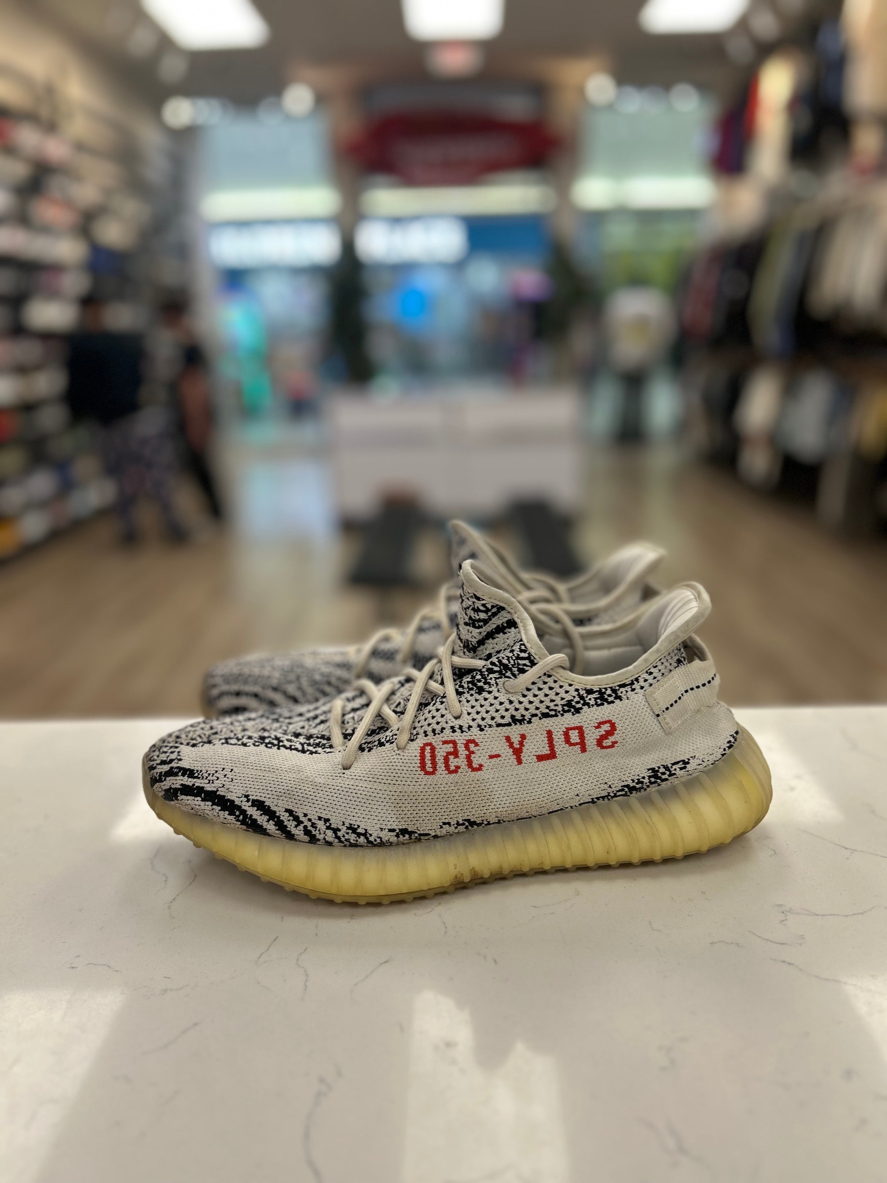 Adidas Yeezy Boost 350 V2 “Zebra” Size 10.5M Preowned No Box