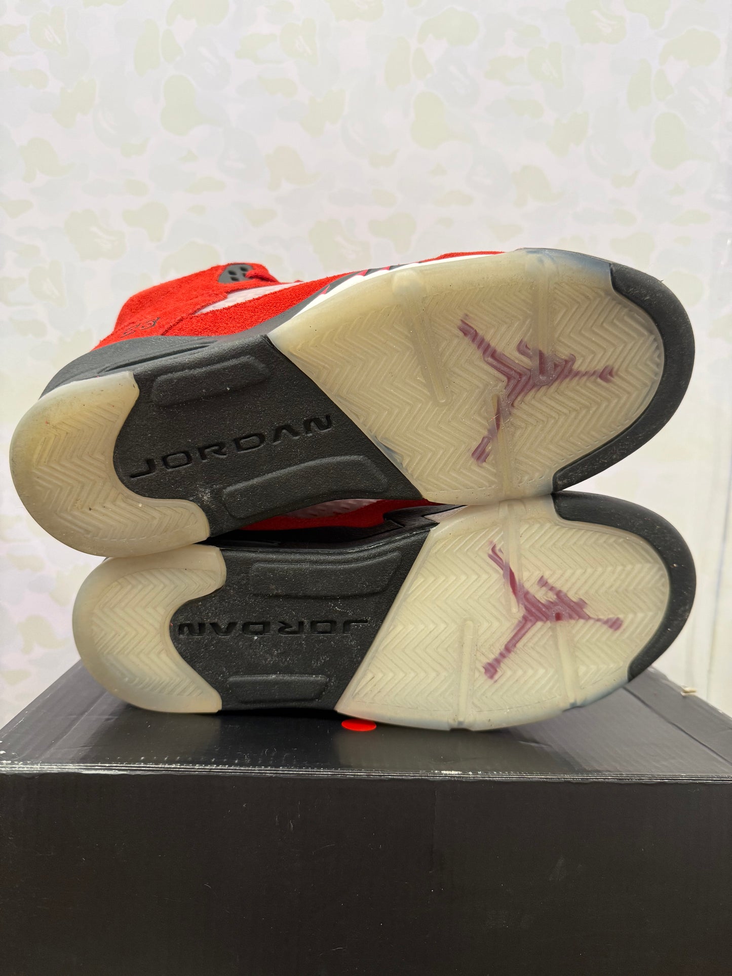 Jordan 5 “Raging Bull” Size 5.5 Preowned