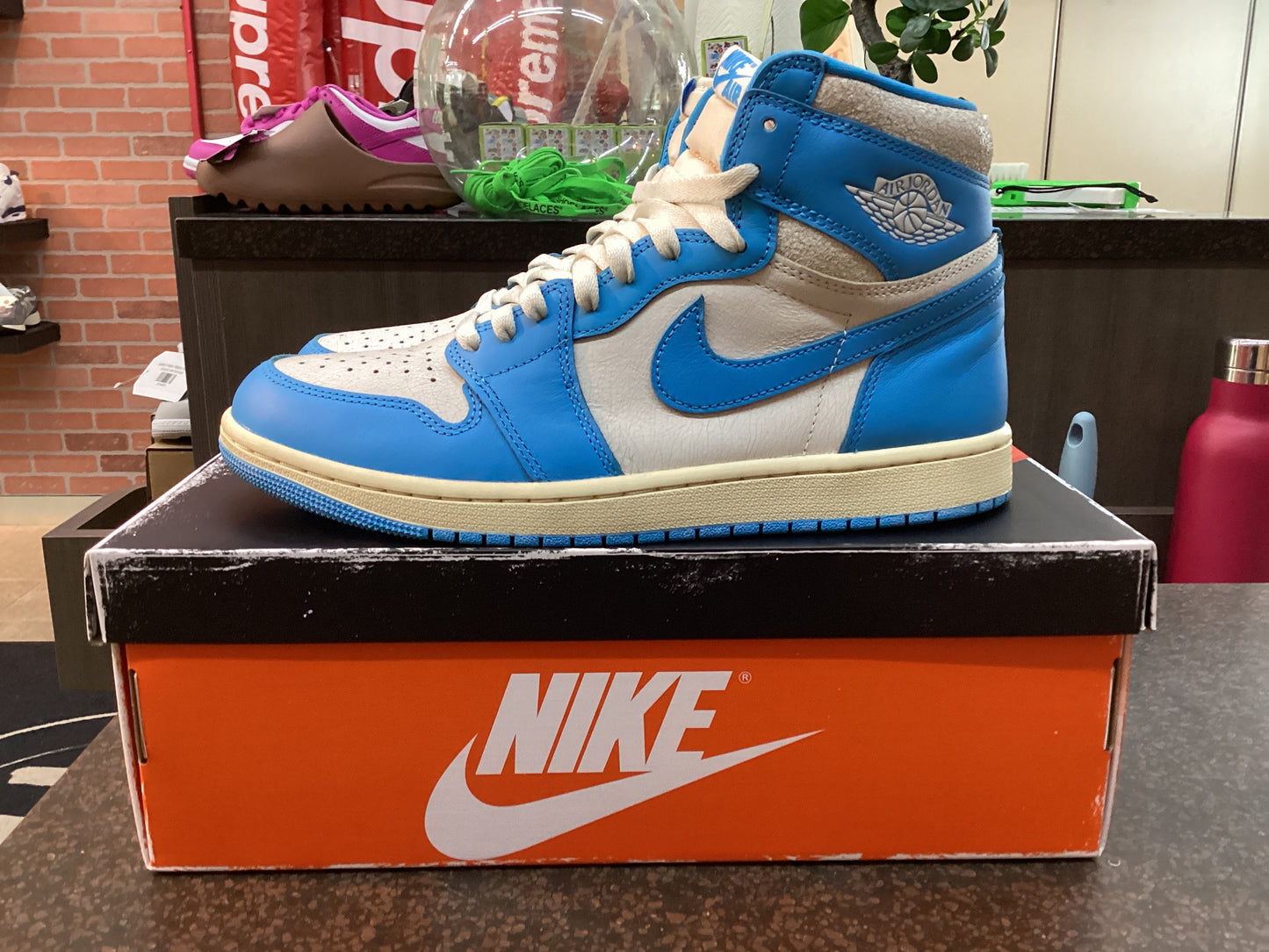 Jordan 1 High “UNC Reimagined” Preowned Size 10