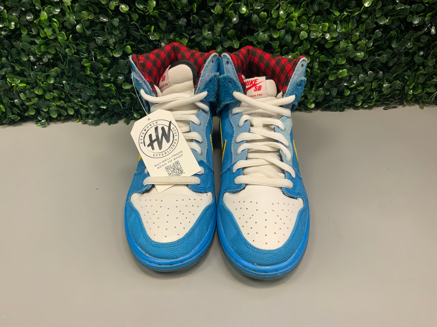 Nike SB Dunk High “Familia Blue Ox” Size 8.5 Preowned