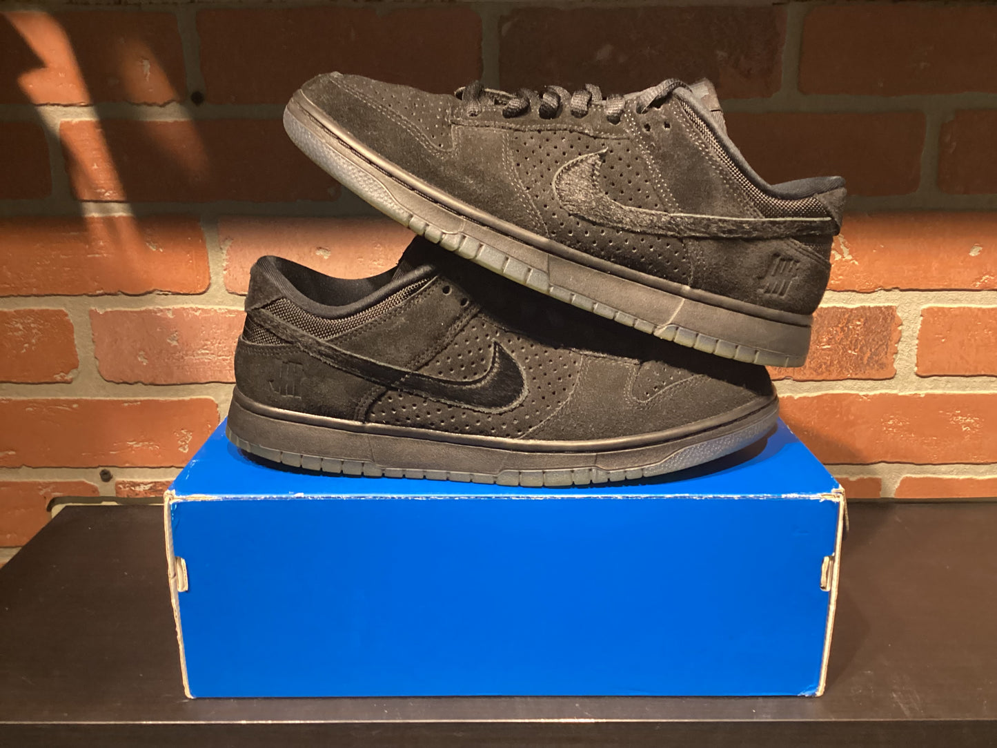 Nike Dunk Low “Undefeated 5 On It Black”Size 11 Preowned