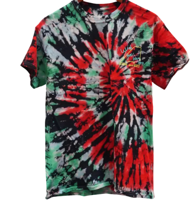 Travis Scott Blink Of An Eye Europe Tour Tee Tie-Dye