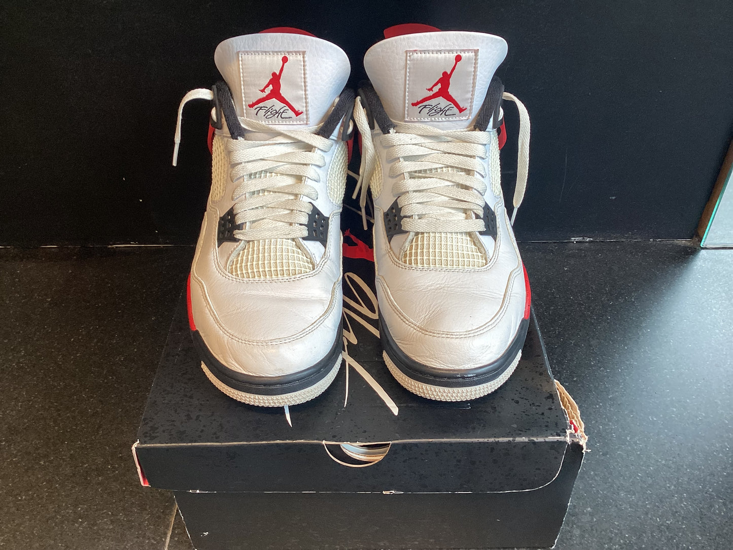 Jordan 4 “Red Cement” Preowned size 11