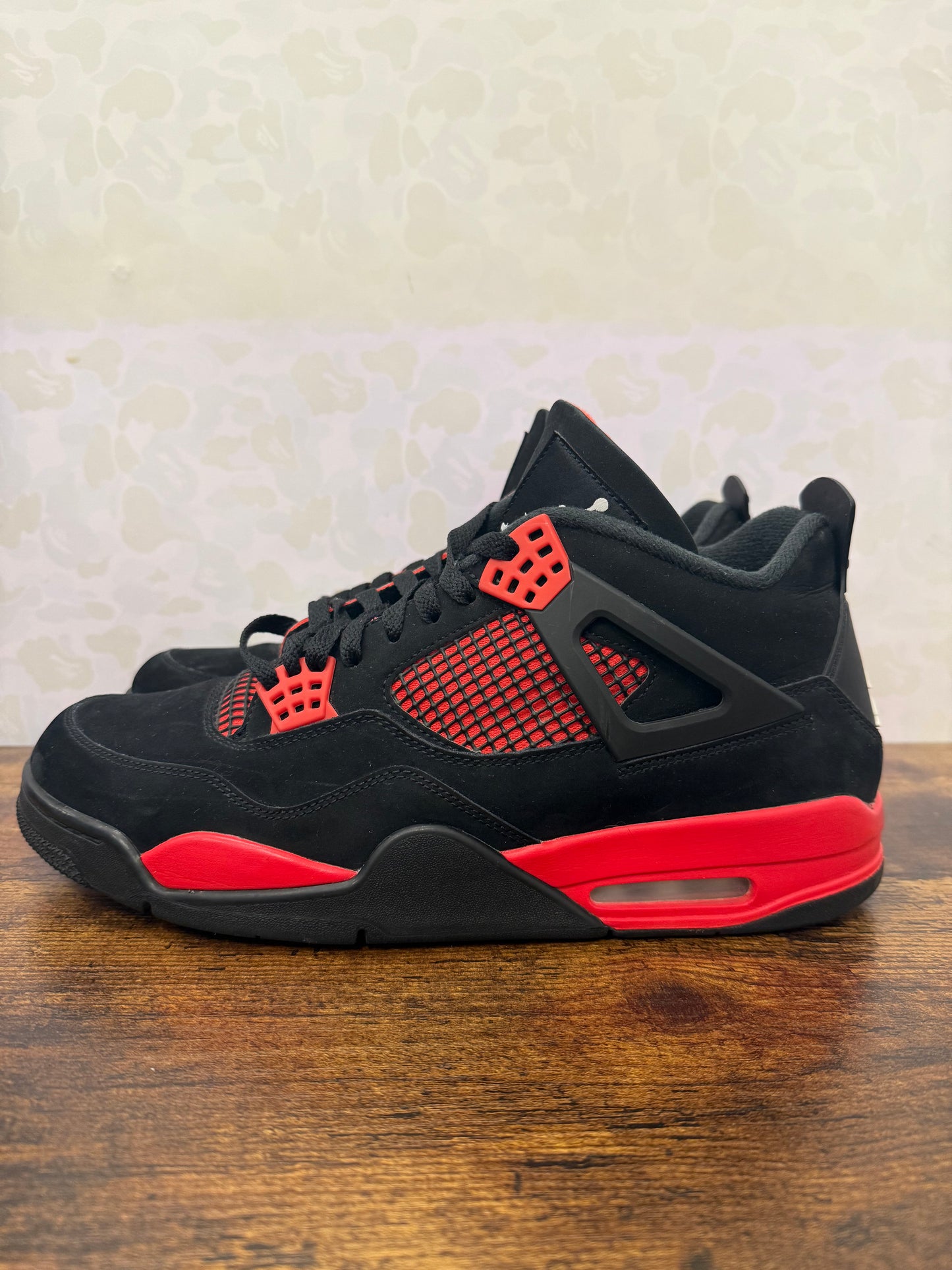 Jordan 4 “Red Thunder” Size 12 Preowned