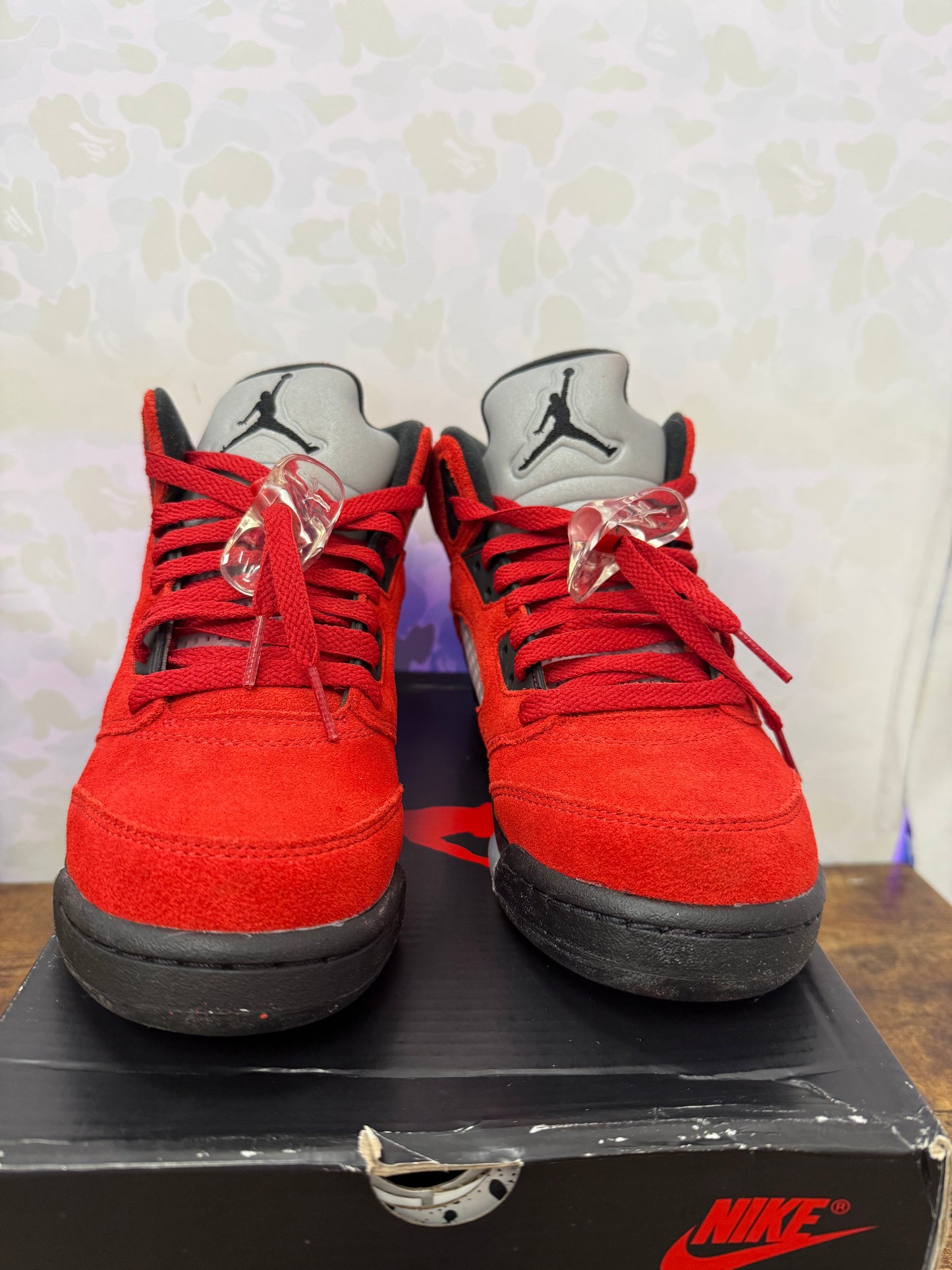 Jordan 5 “Raging Bull” Size 5.5 Preowned