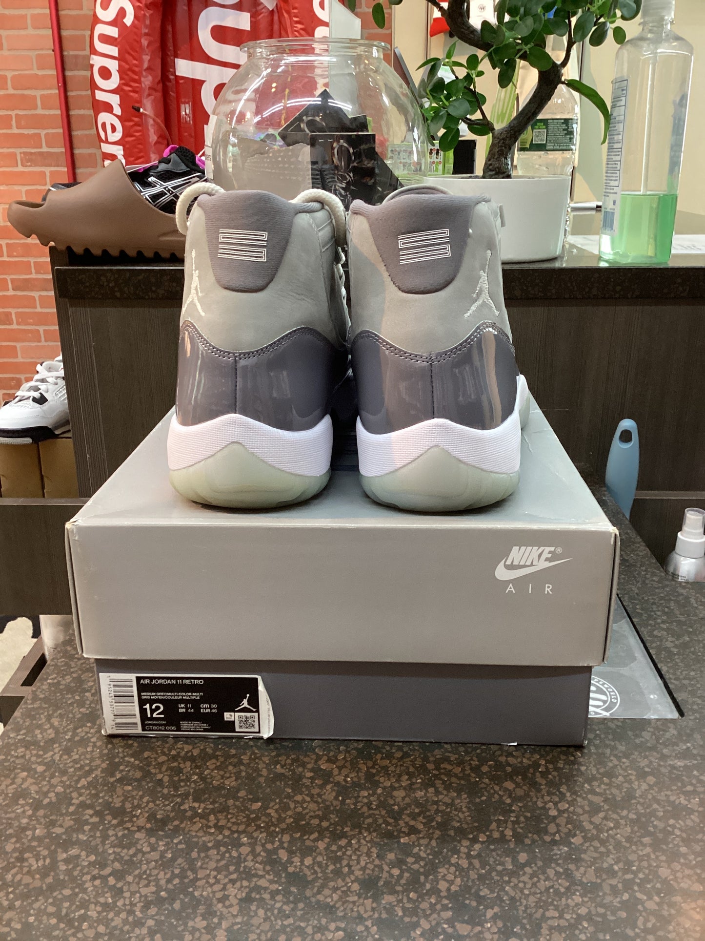 Jordan 11 High “Cool Grey” Size 12 Preowned