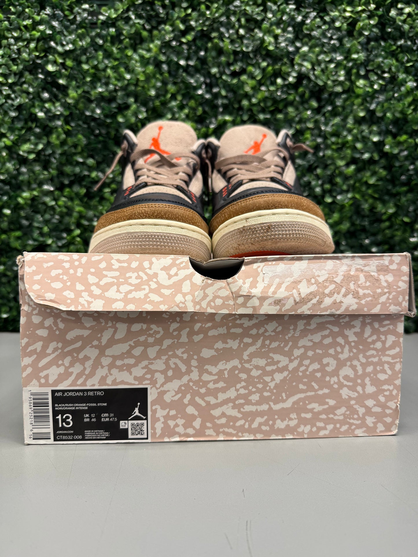 Jordan 3 "Desert Elephant" Size 13 Preowned