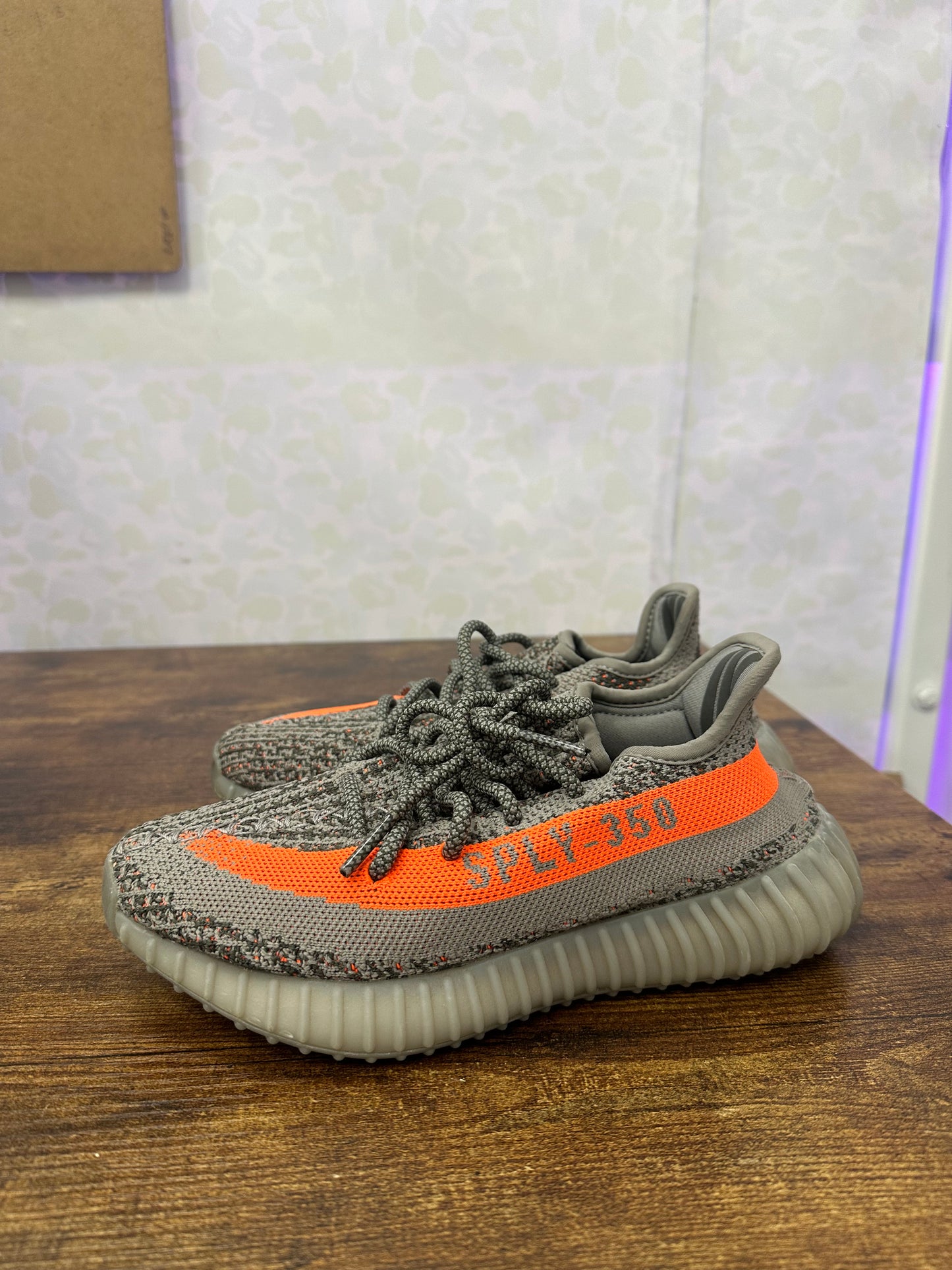 Yeezy 350 “Beluga Reflective” Preowned Sz 5Y No Box