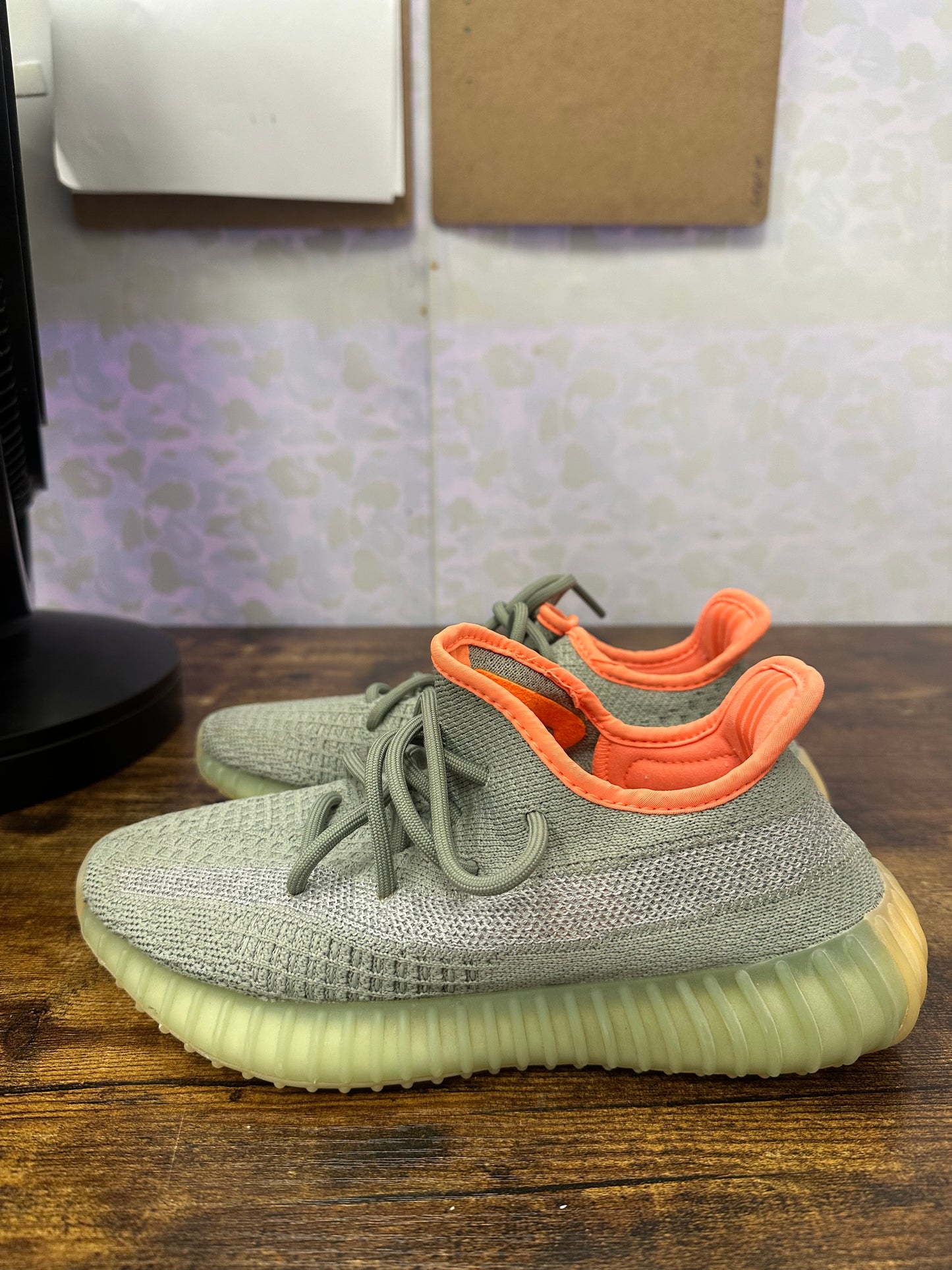 Yeezy 350 “Desert Sage” Preowned Sz 4.5Y No Box
