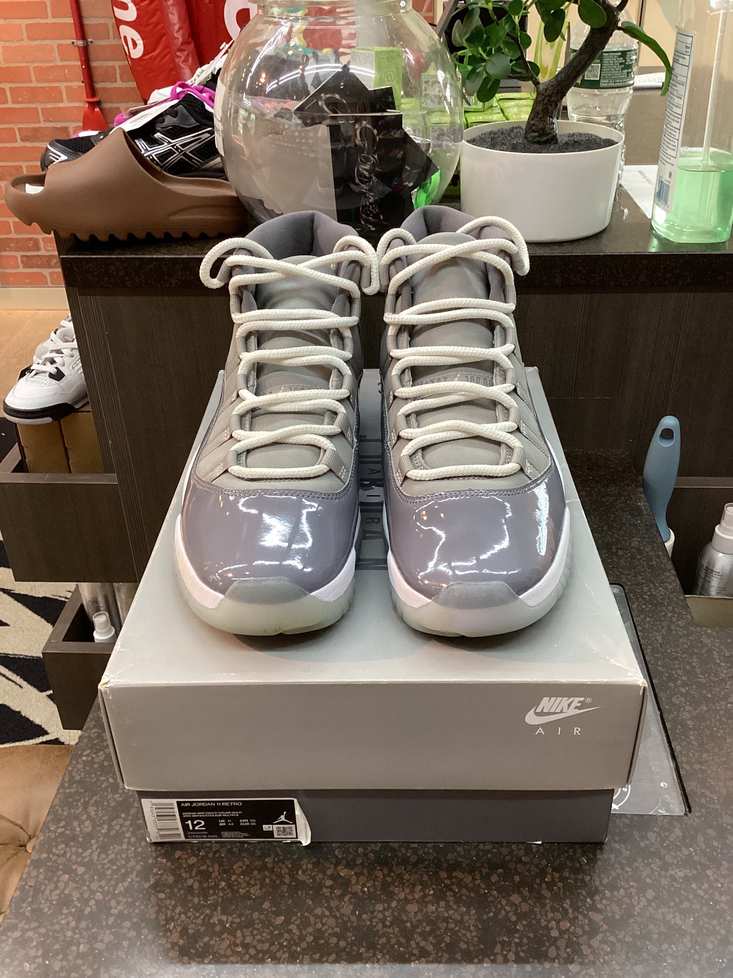 Jordan 11 High “Cool Grey” Size 12 Preowned