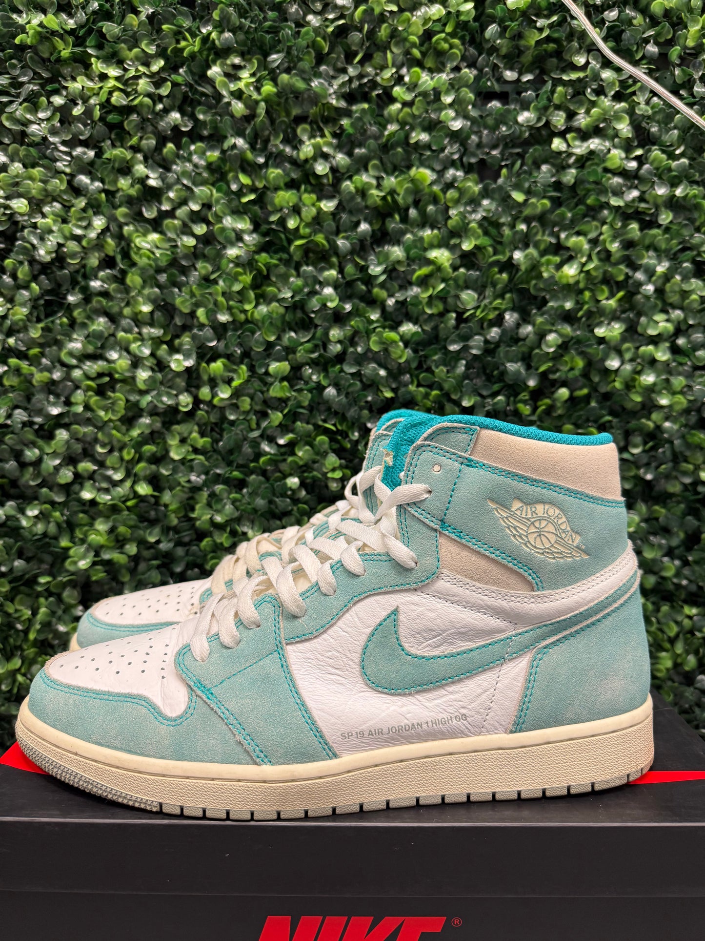 Jordan 1 High "Turbo Green" Size 12 Preowned