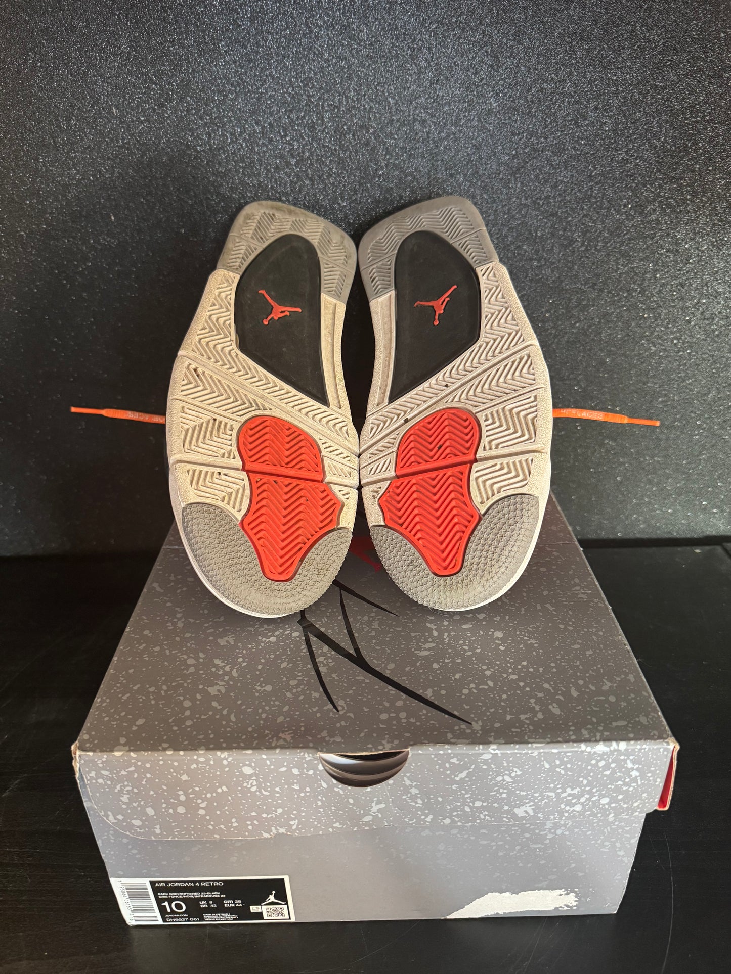 Jordan 4 'Infrared' Size 10 Preowned with box