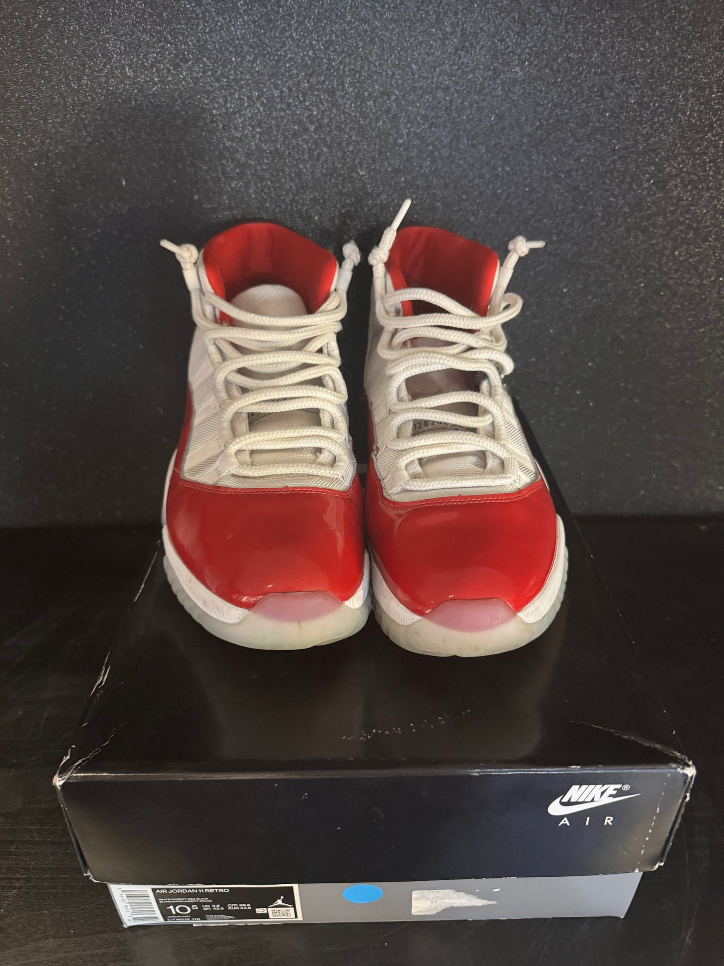 Jordan 11 'Cherry' Size 10.5 Preowned with box