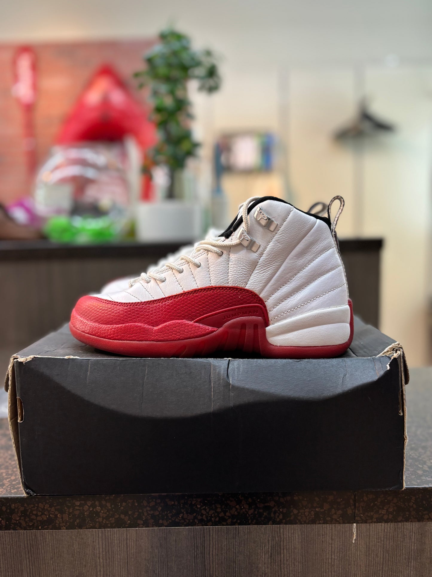 Jordan 12 "Cherry" Size 4.5Y Pre Owned