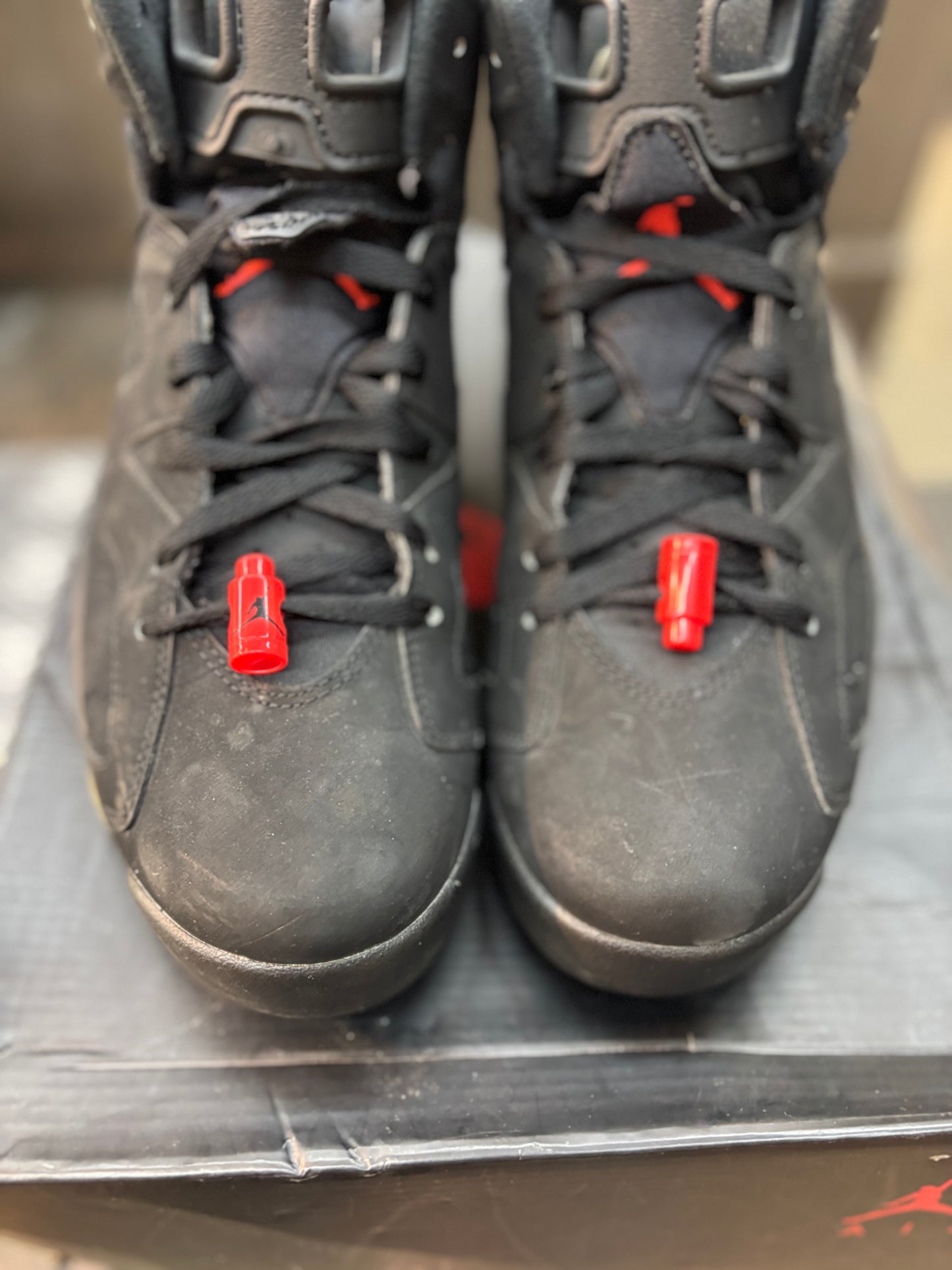 Jordan 6 "Infrared Black" (2014) Size 11 Pre Owned