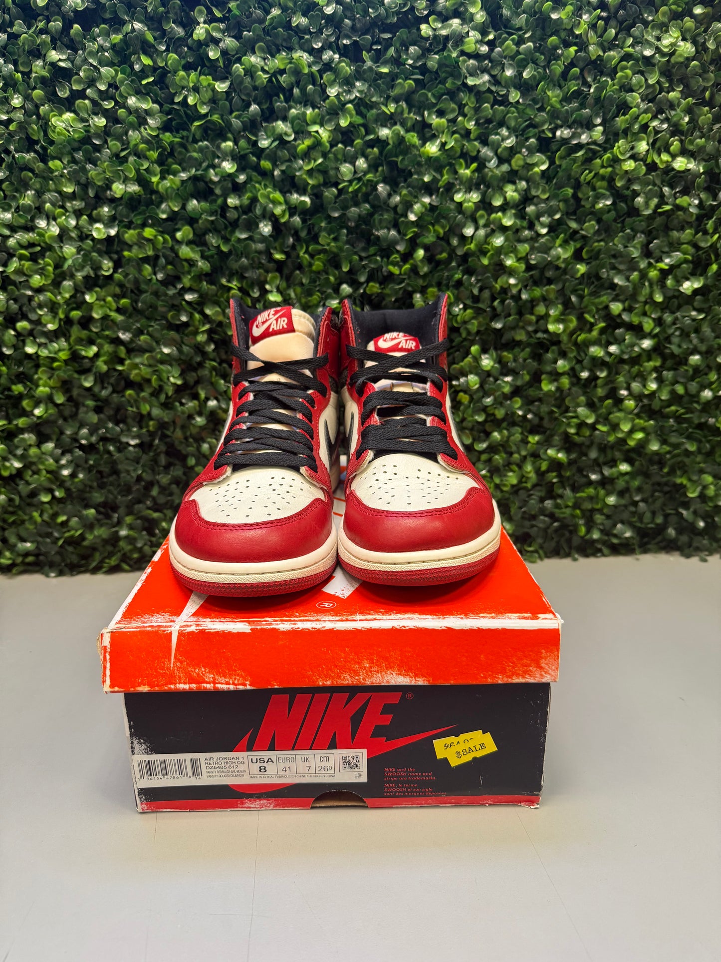 Jordan 1 High "Chicago Lost & Found" Size 8 Preowned