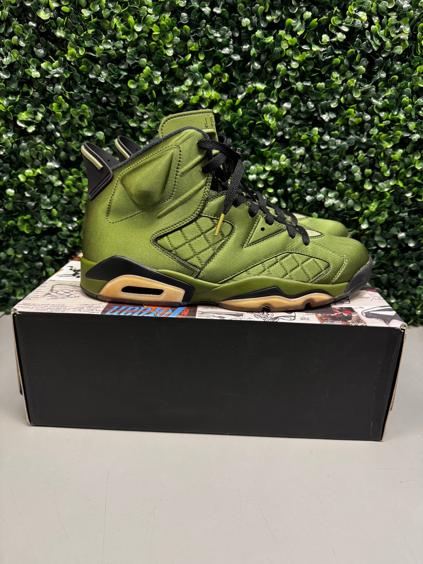 Jordan 6 Pinnacle Promo "Flight Jacket" Size 10.5 Preowned