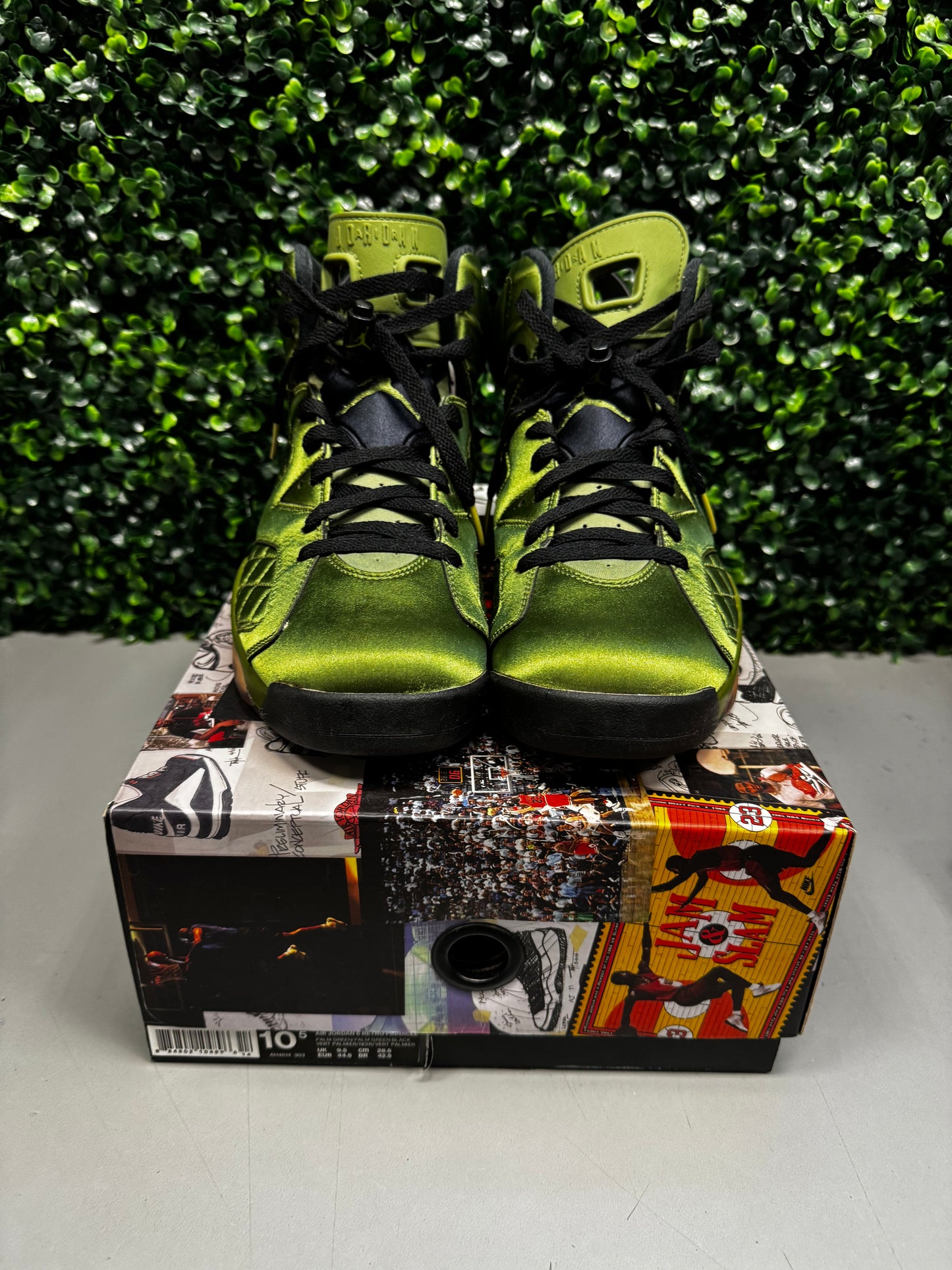 Jordan 6 Pinnacle Promo "Flight Jacket" Size 10.5 Preowned