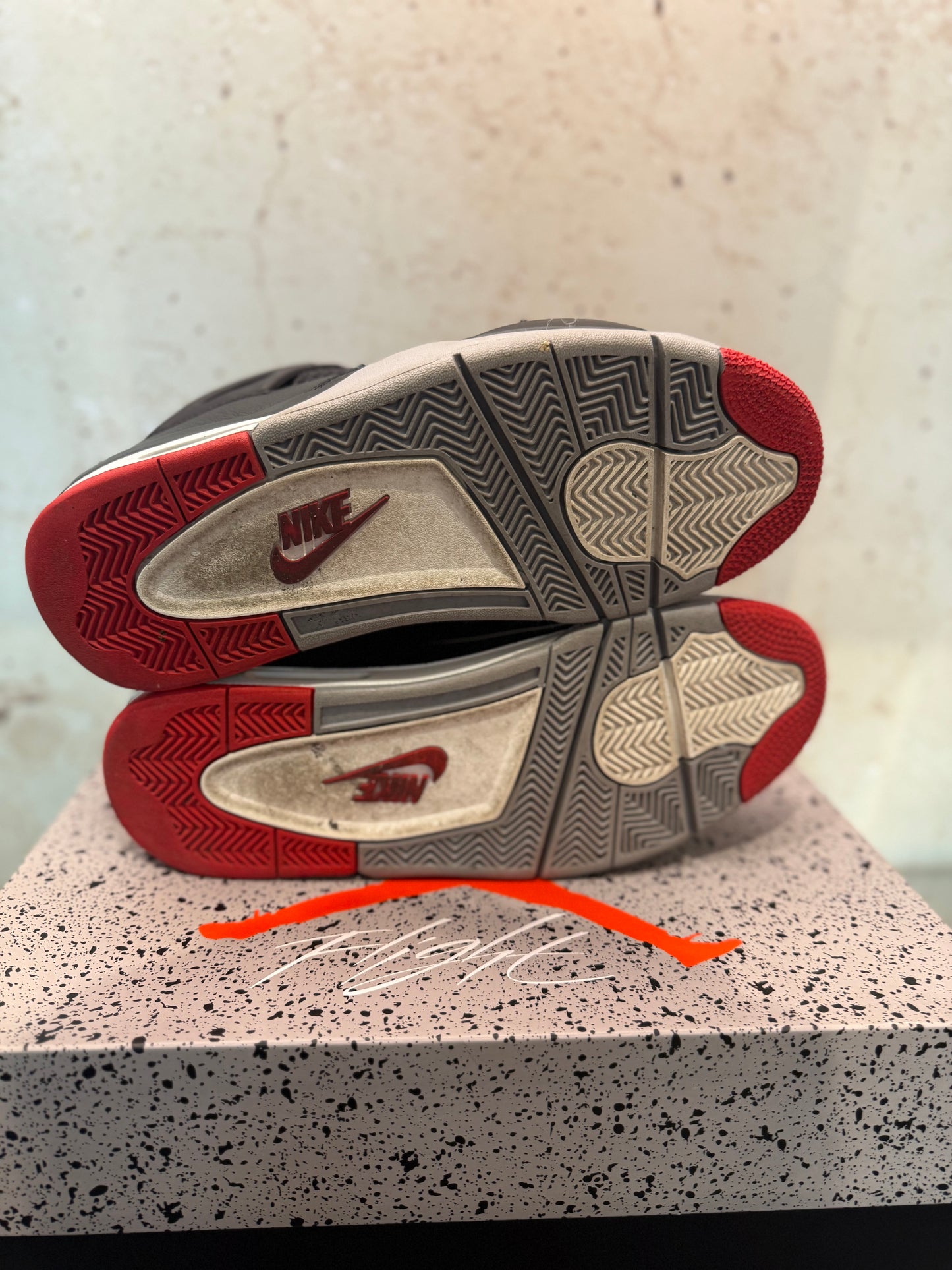 Jordan 4 "Bred Reimagined" Size 10.5 Preowned
