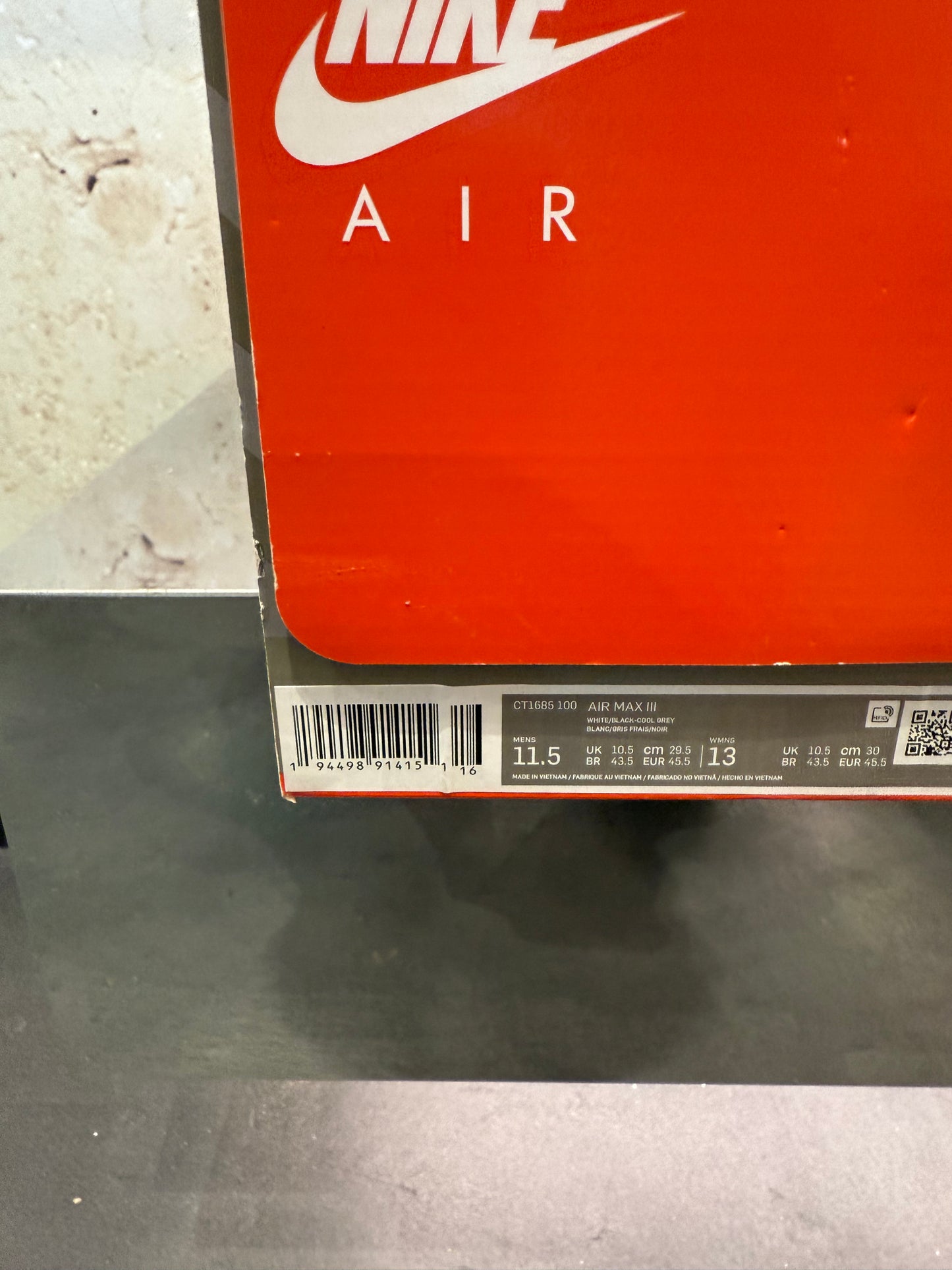 Nike Air Max 90 "Infrared" Size 11.5 Preowned