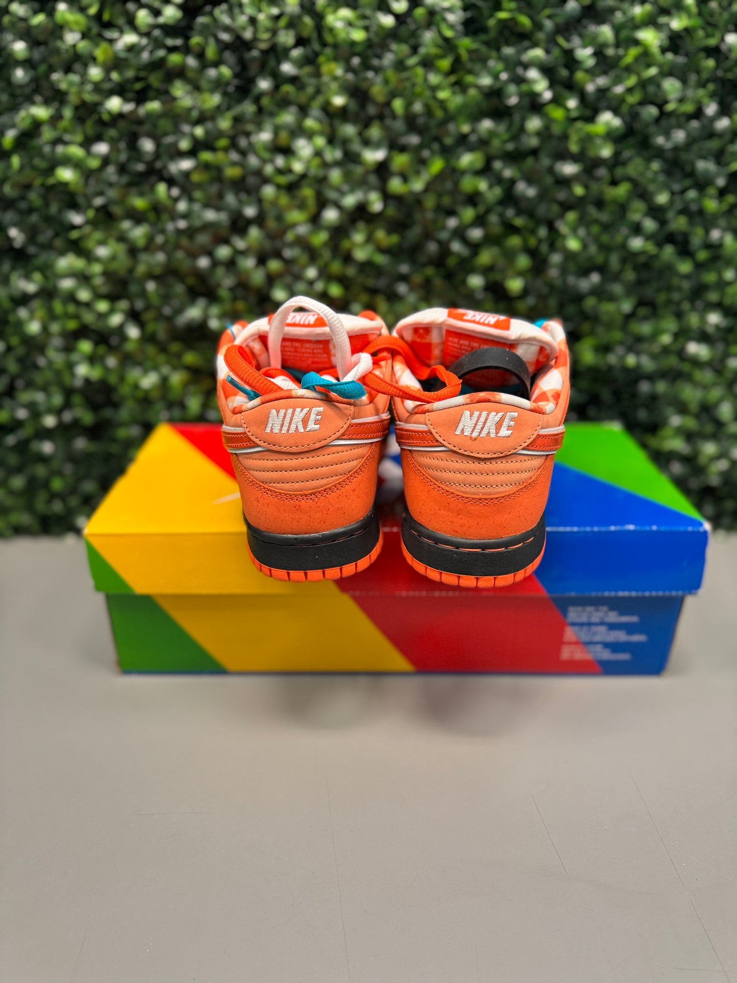 Nike SB Dunk Low "Orange Lobster" Size 7.5 Preowned