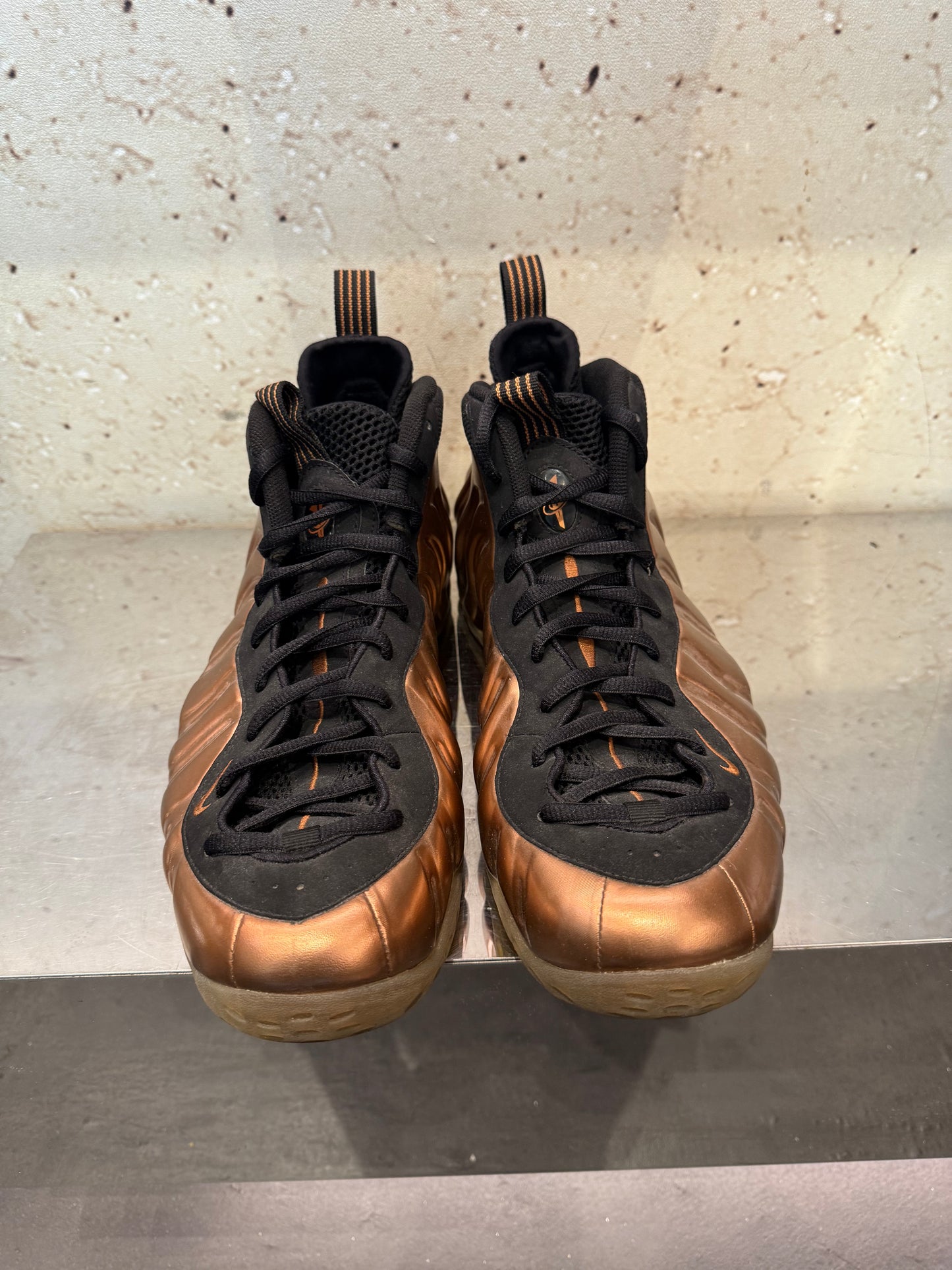 Nike Air Foamposite "Copper" Size 13 Preowned