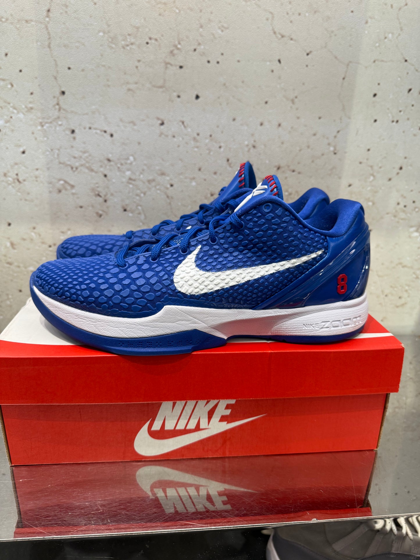 Nike Kobe 6 Protro "Dodgers" Size 10 Preowned