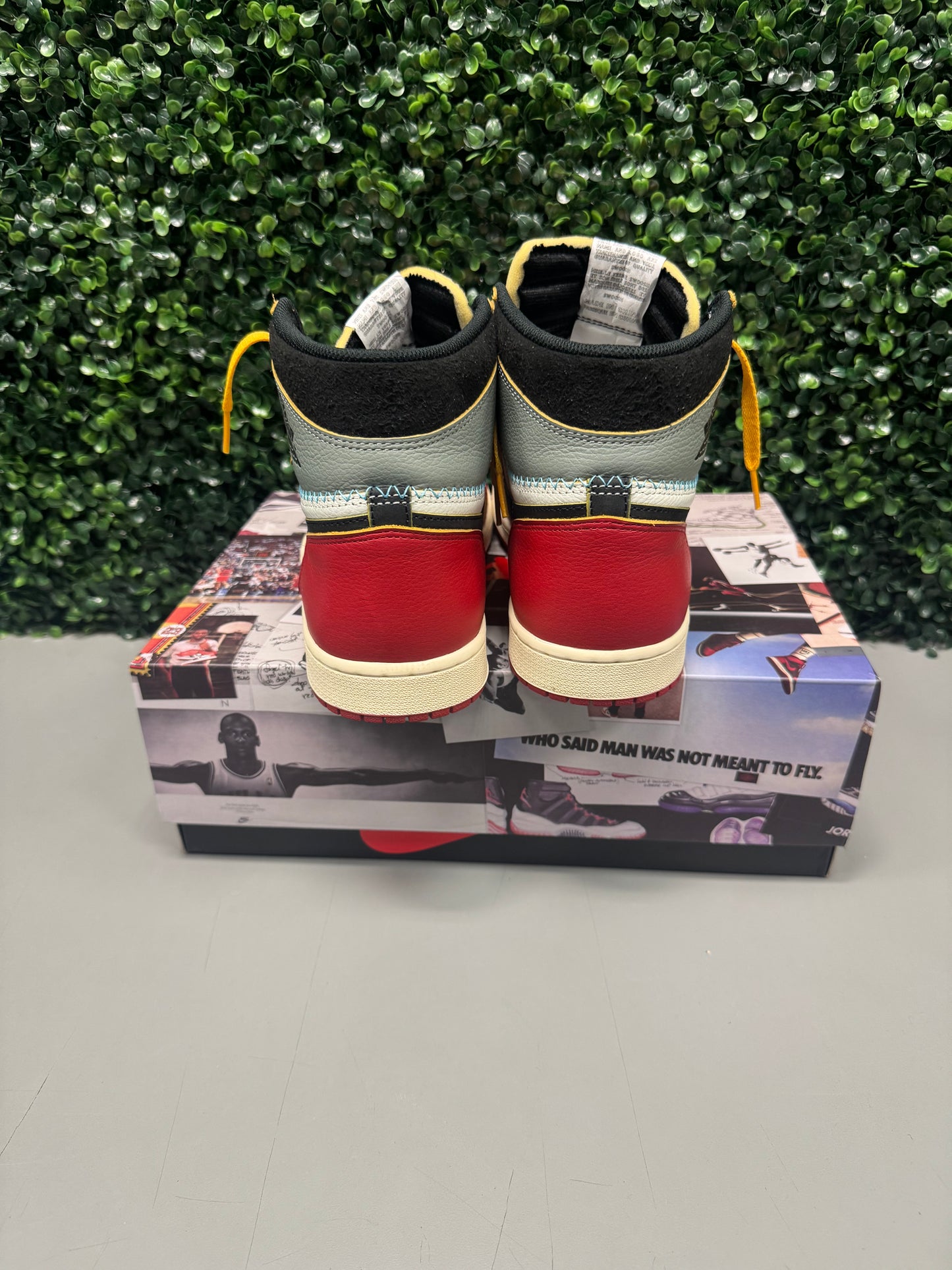 Jordan 1 High Union LA "Chicago Shadow" Size 11.5 Preowned