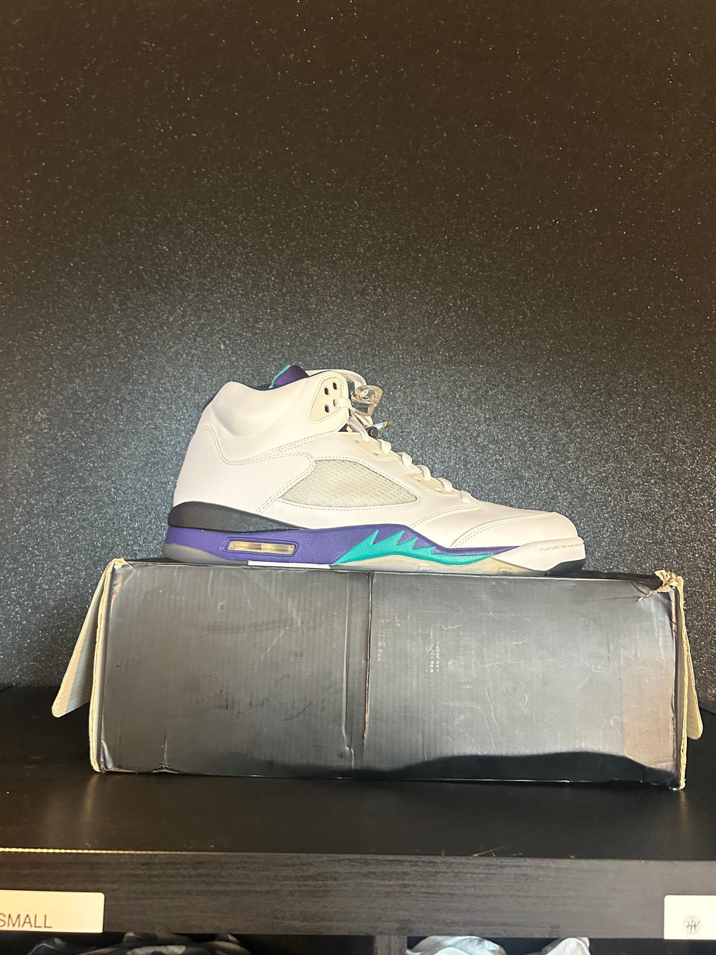 Jordan 5 Retro Grape (2013) Size 14 New With Deflects