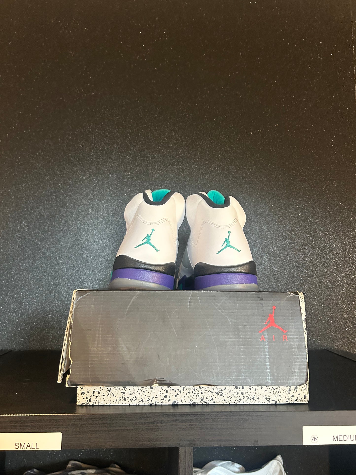 Jordan 5 Retro Grape (2013) Size 14 New With Deflects
