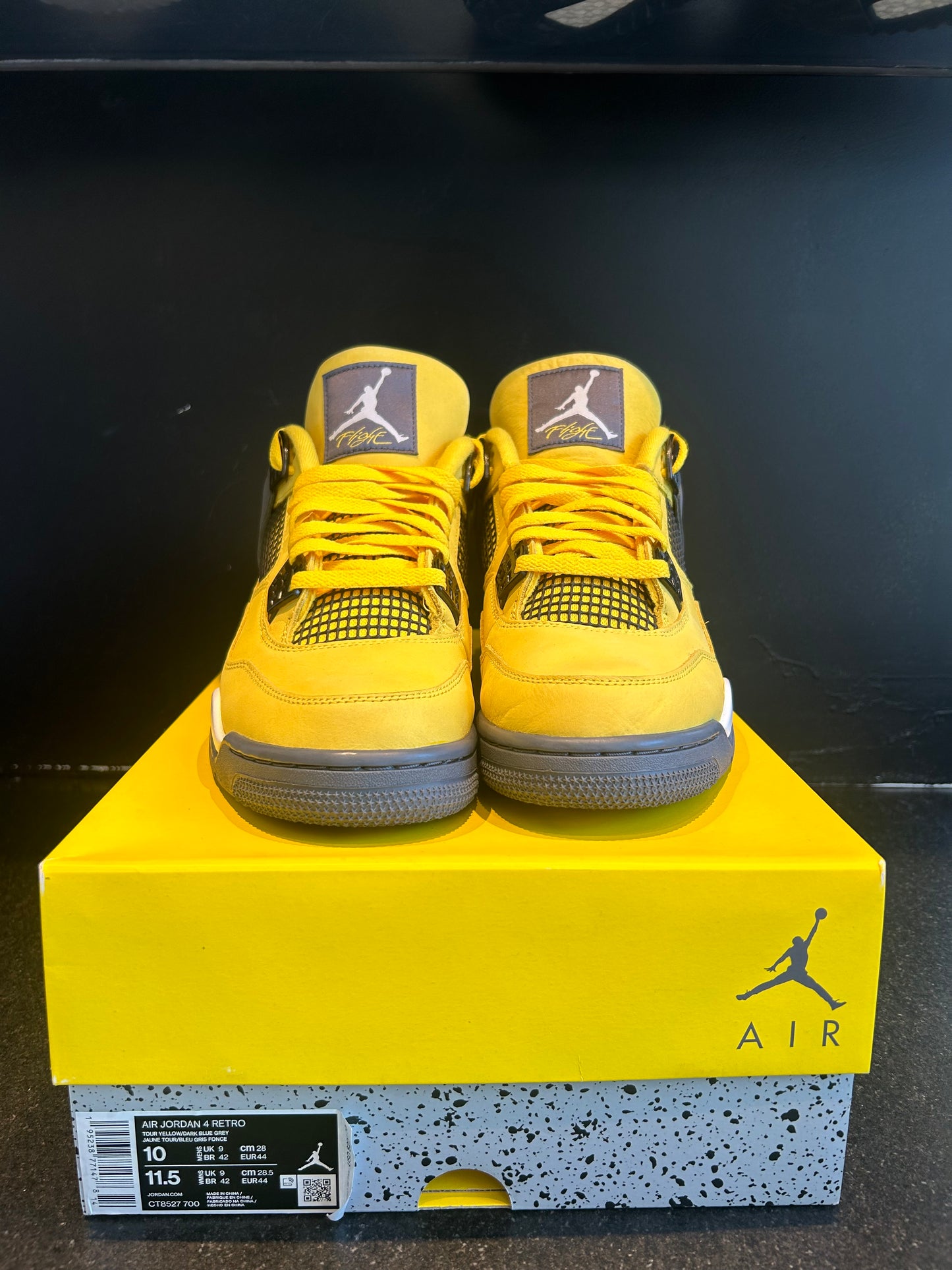 Jordan 4 Retro Lighting Size 10 Preowned