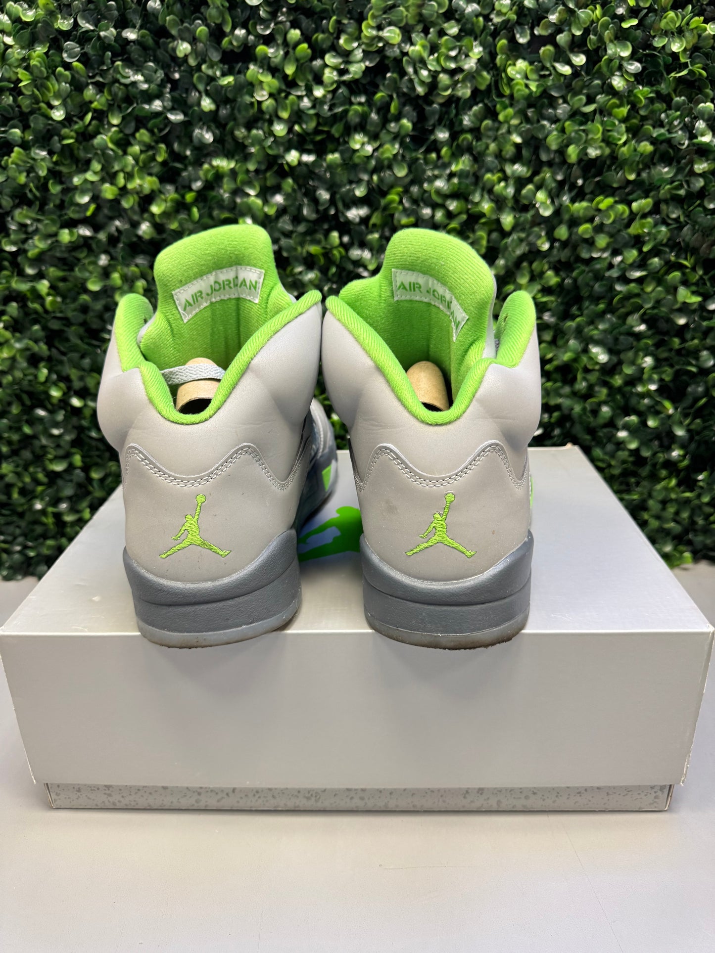 Jordan 5 "Green Bean" Size 9.5 Preowned