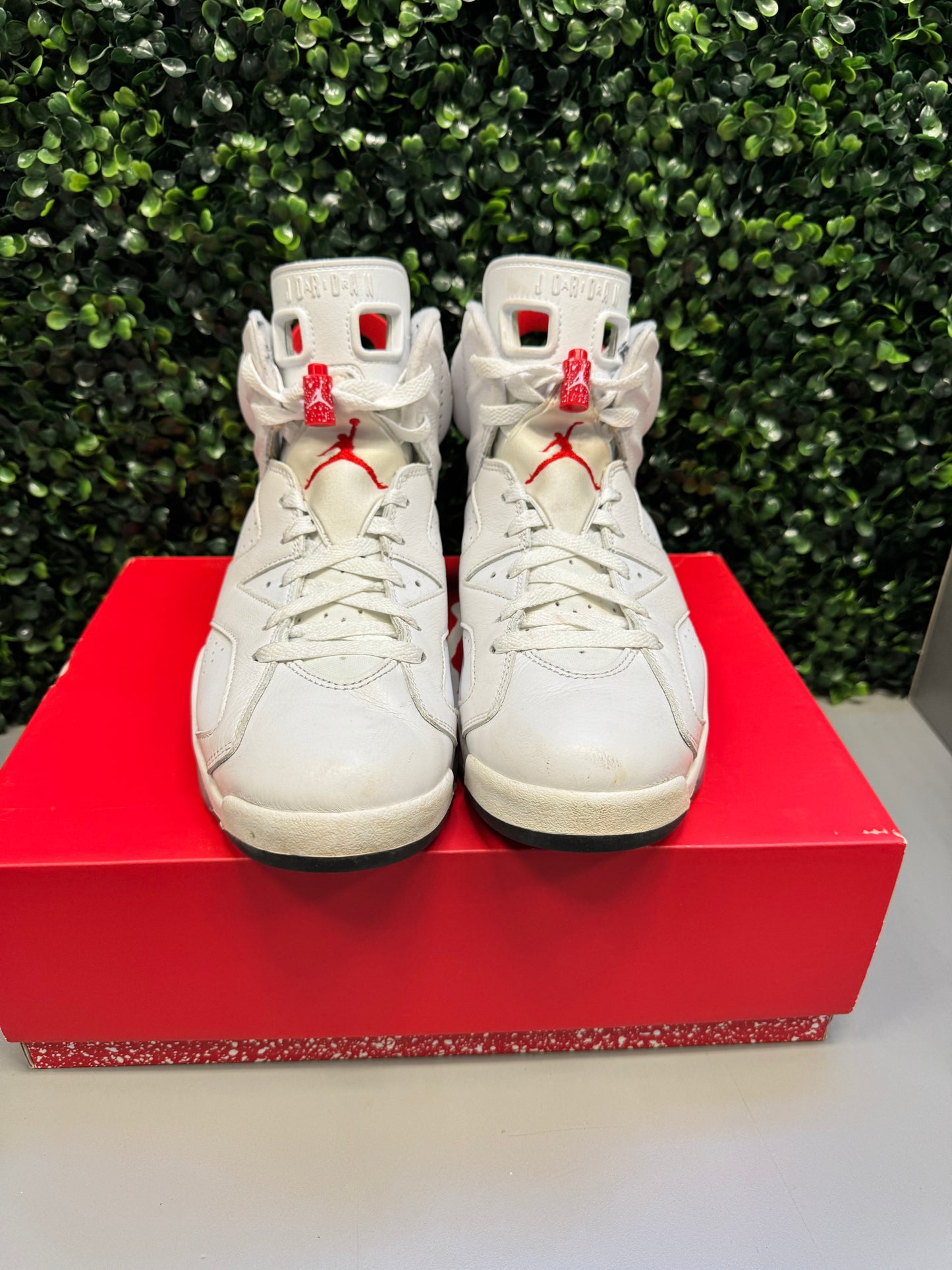 Jordan 6 "Red Oreo" Size 9.5 Preowned
