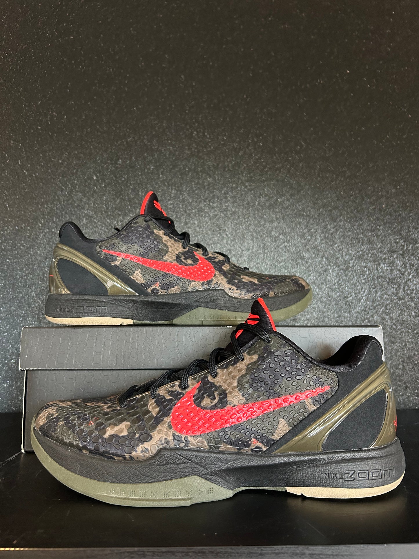 Nike Kobe 6 Protro "Italian Camo" Sz 11 Pre Owned