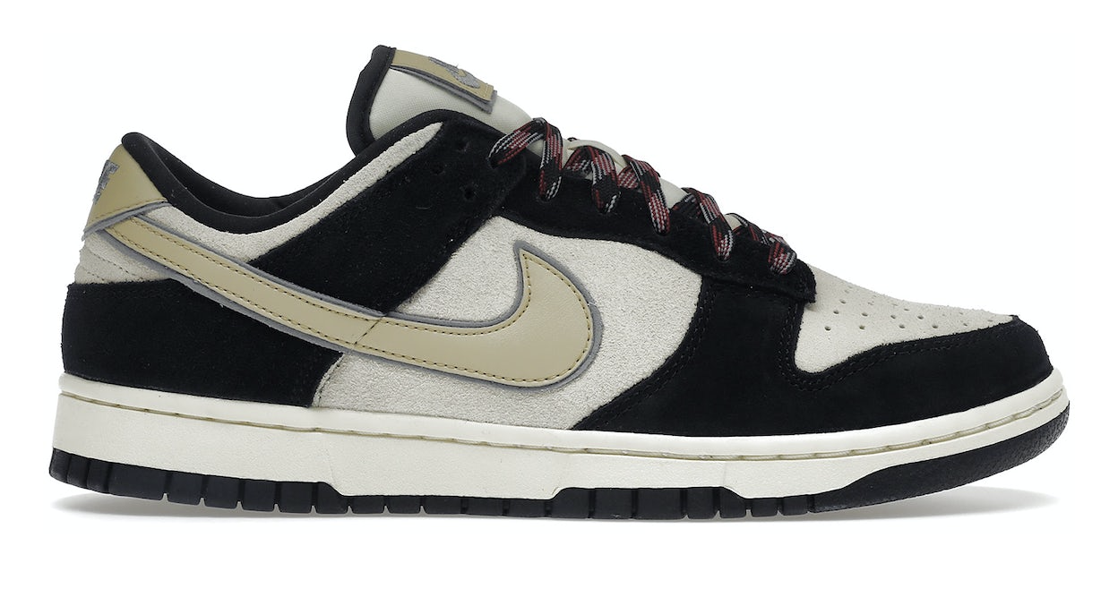Nike Dunk Low "Black Suede Team Gold" Women's