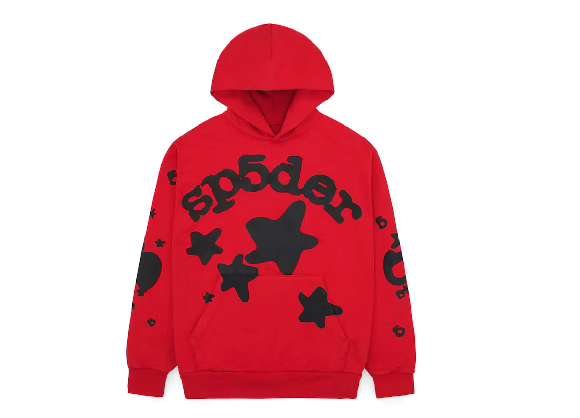 Red hype hoodie sales