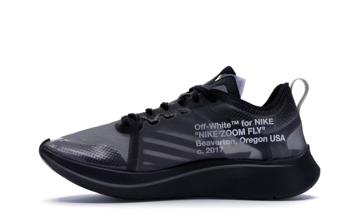 Nike Zoom Fly Off-White "Black Silver"