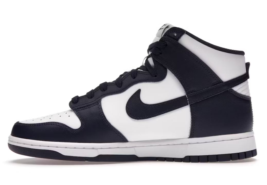 Nike Dunk High "White Midnight Navy"