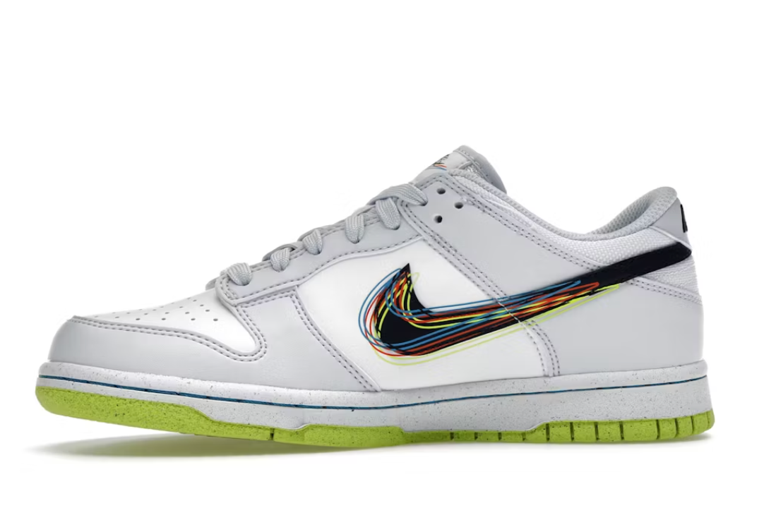 Nike Dunk Low "3D Swoosh Grey" (GS)