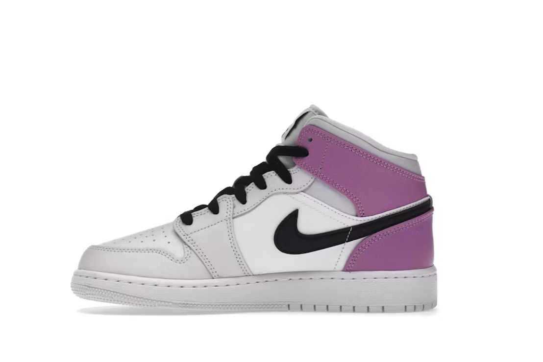Jordan 1 Mid "Barely Grape" (GS)