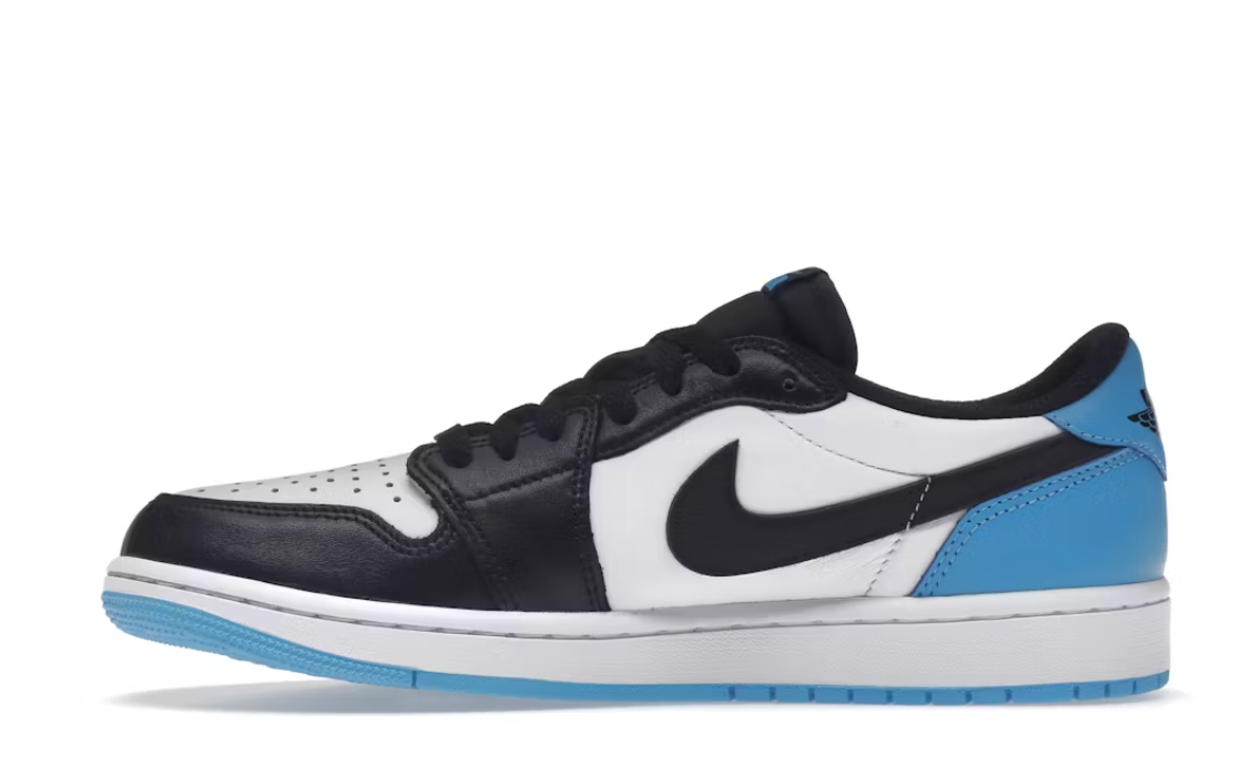 Jordan 1 Low "Black Dark Powder Blue"