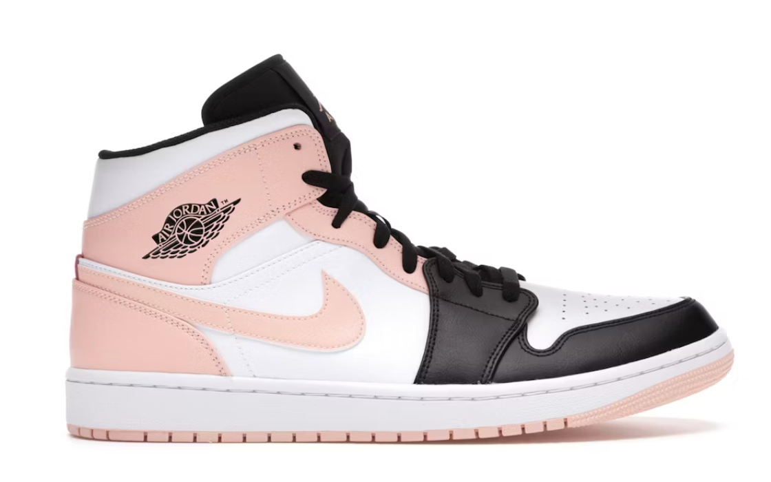 Jordan 1 Mid “Arctic Orange Black Toe”