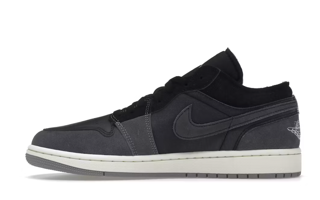 Jordan 1 Low "Inside Out craft Black" (GS)