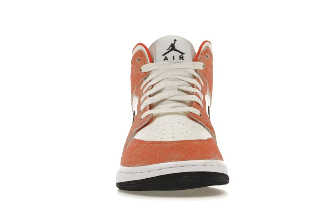 Jordan 1 Mid SE "Orange Suede" (GS)