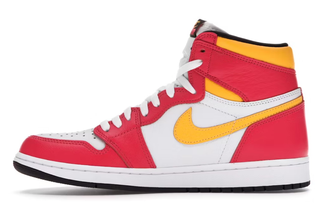 Jordan 1 Retro High OG "Light Fusion Red"