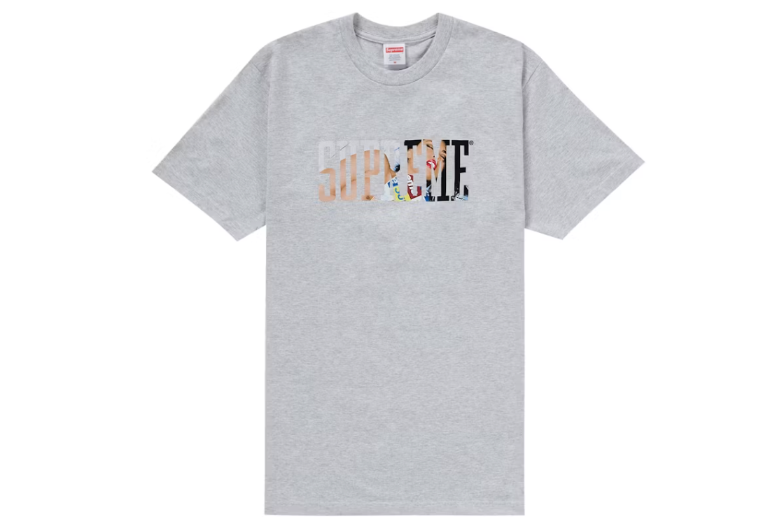 Supreme Tera Patrick Collegiate Tee "Ash Grey"
