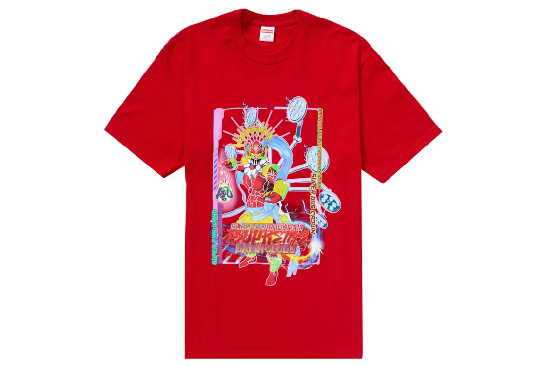Supreme Electromagnetic Tee "Red"